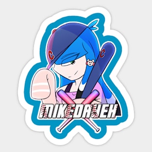 MikeDaYeh Mascot Sticker